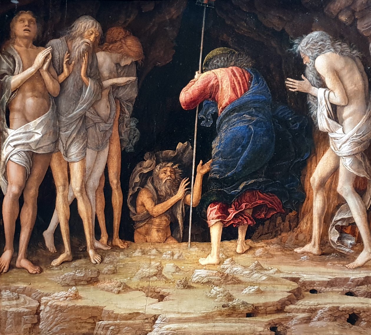 Kristi nedstigande i limbo av Andrea Mantegna
