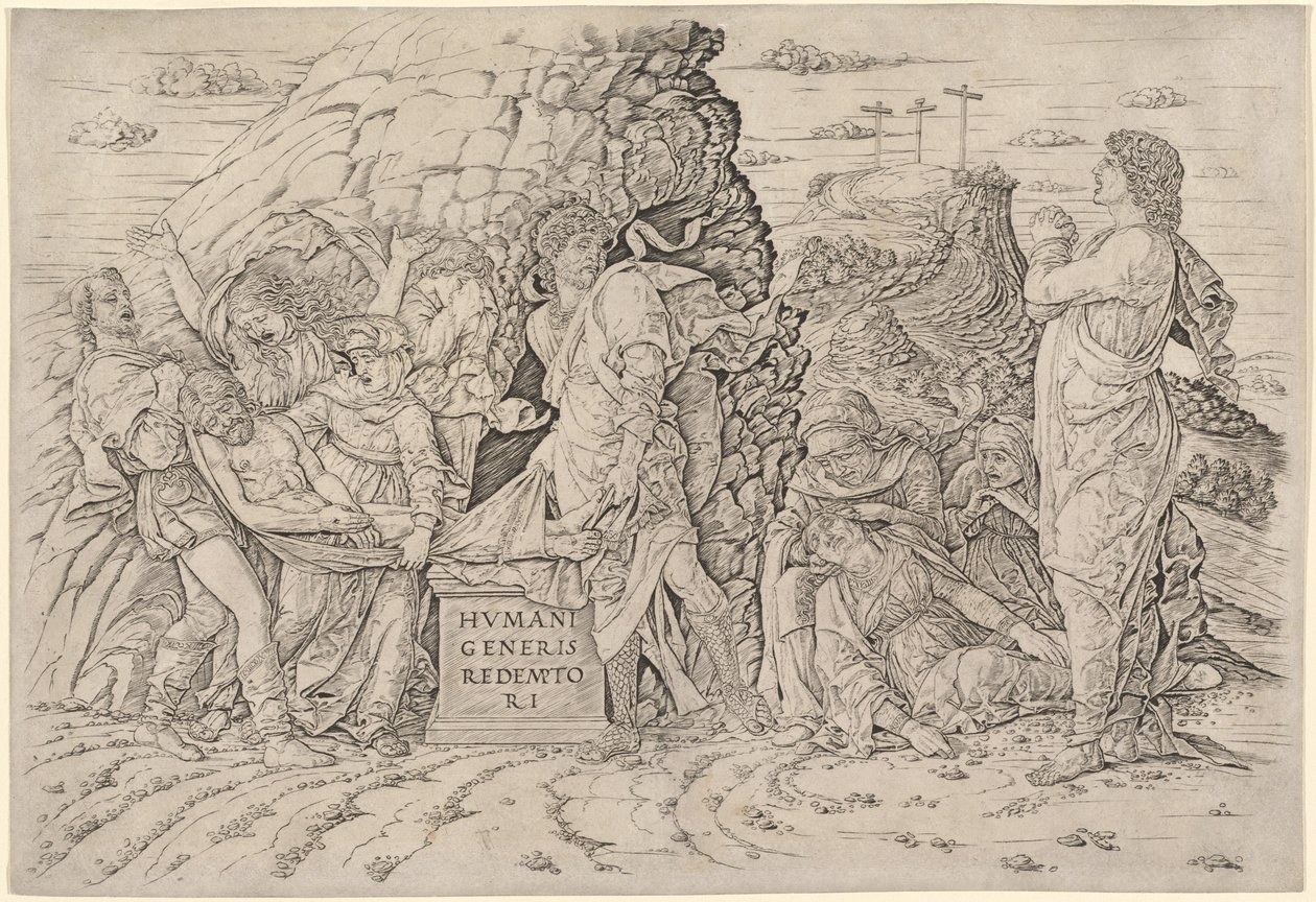 Gravläggningen av Andrea Mantegna