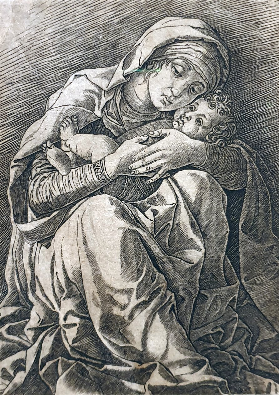 Jungfru Maria med barnet av Andrea Mantegna