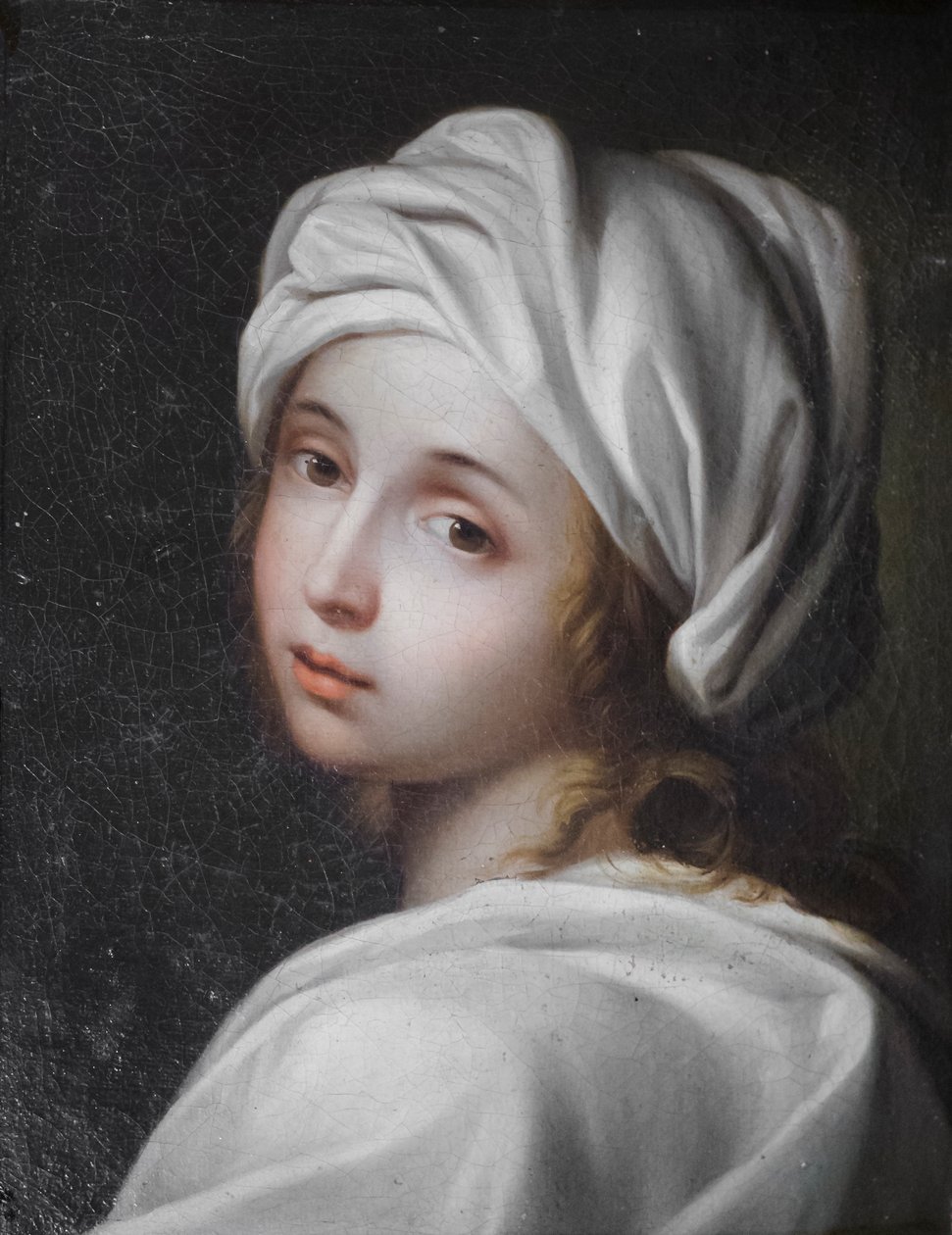 Porträtt av Beatrice Cenci av Andrea Pozzi