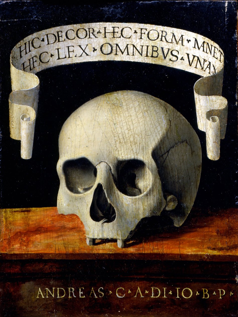 Memento Mori, tidigt 1500-tal. av Andrea Previtali