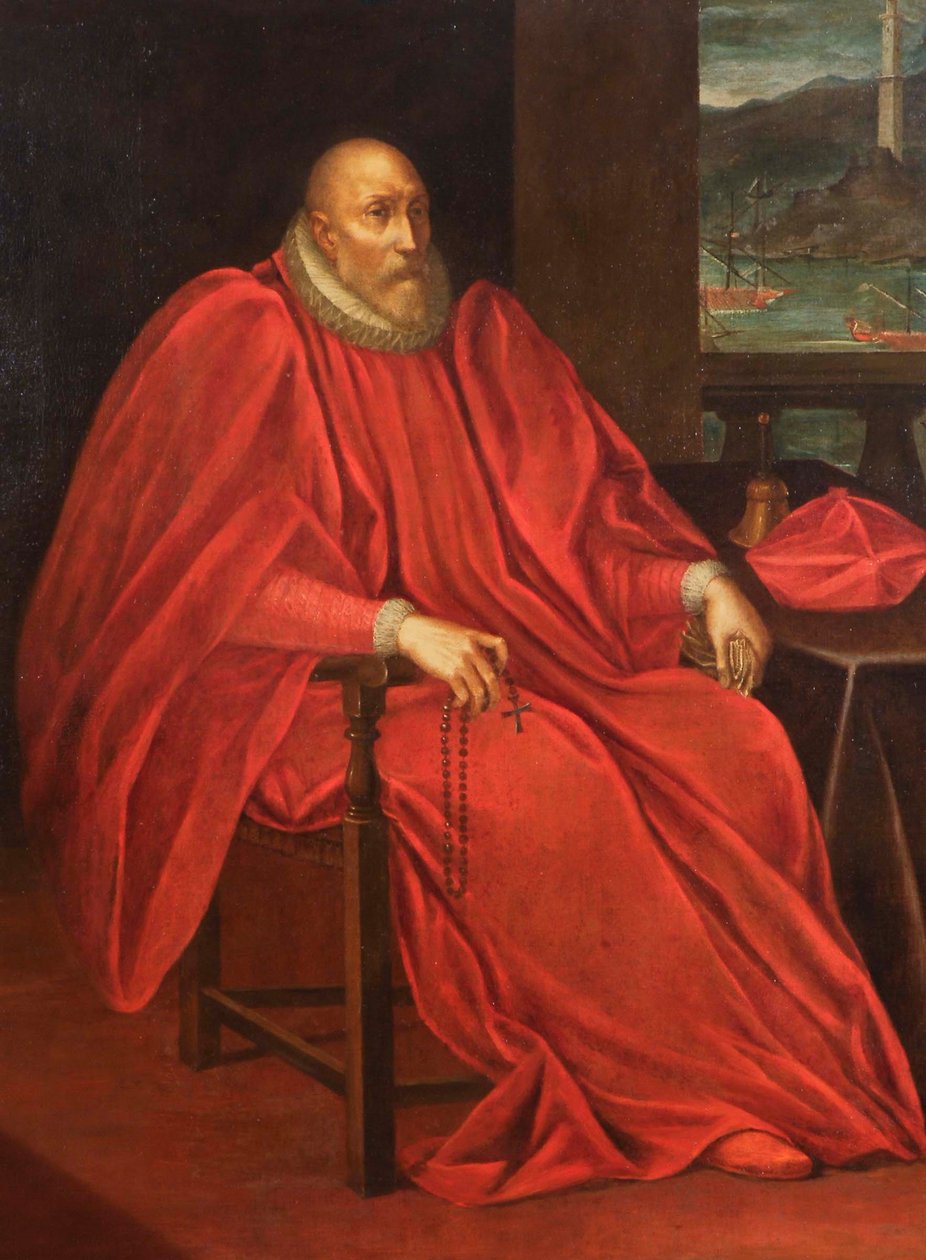 Doge Simone Spinola - målad av Andrea Semino av Andrea Semino