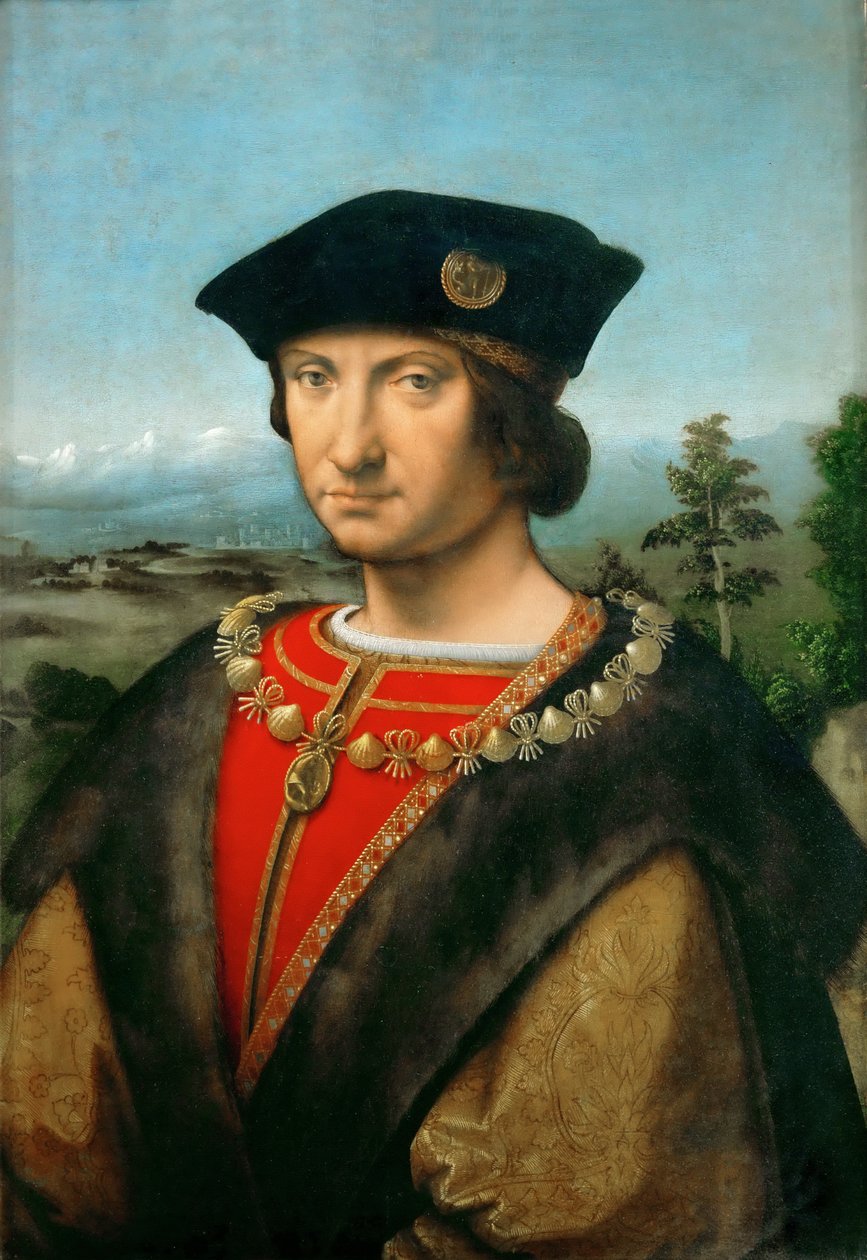 Porträtt av Charles II d