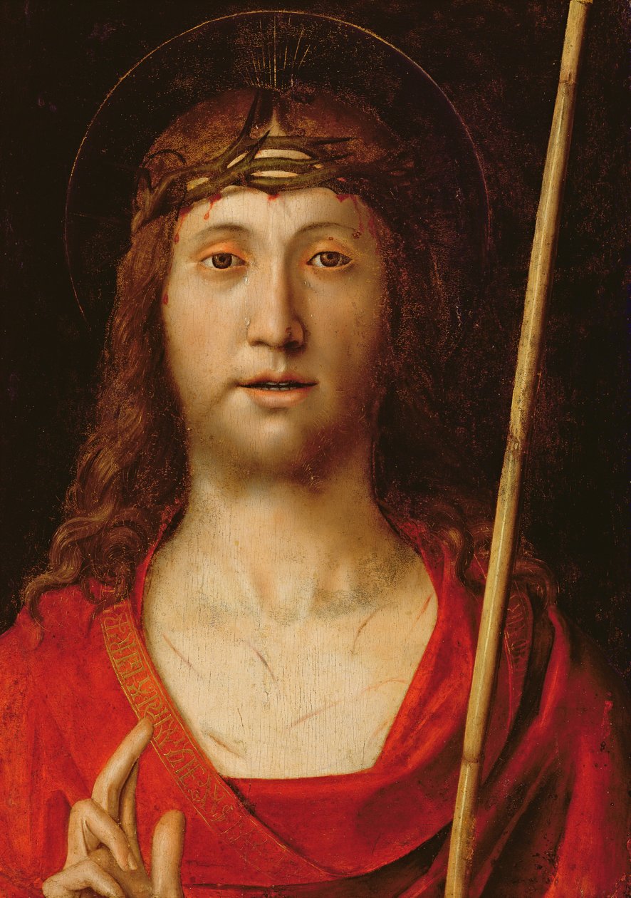 Ecce Homo (olja på panel) av Andrea Solario