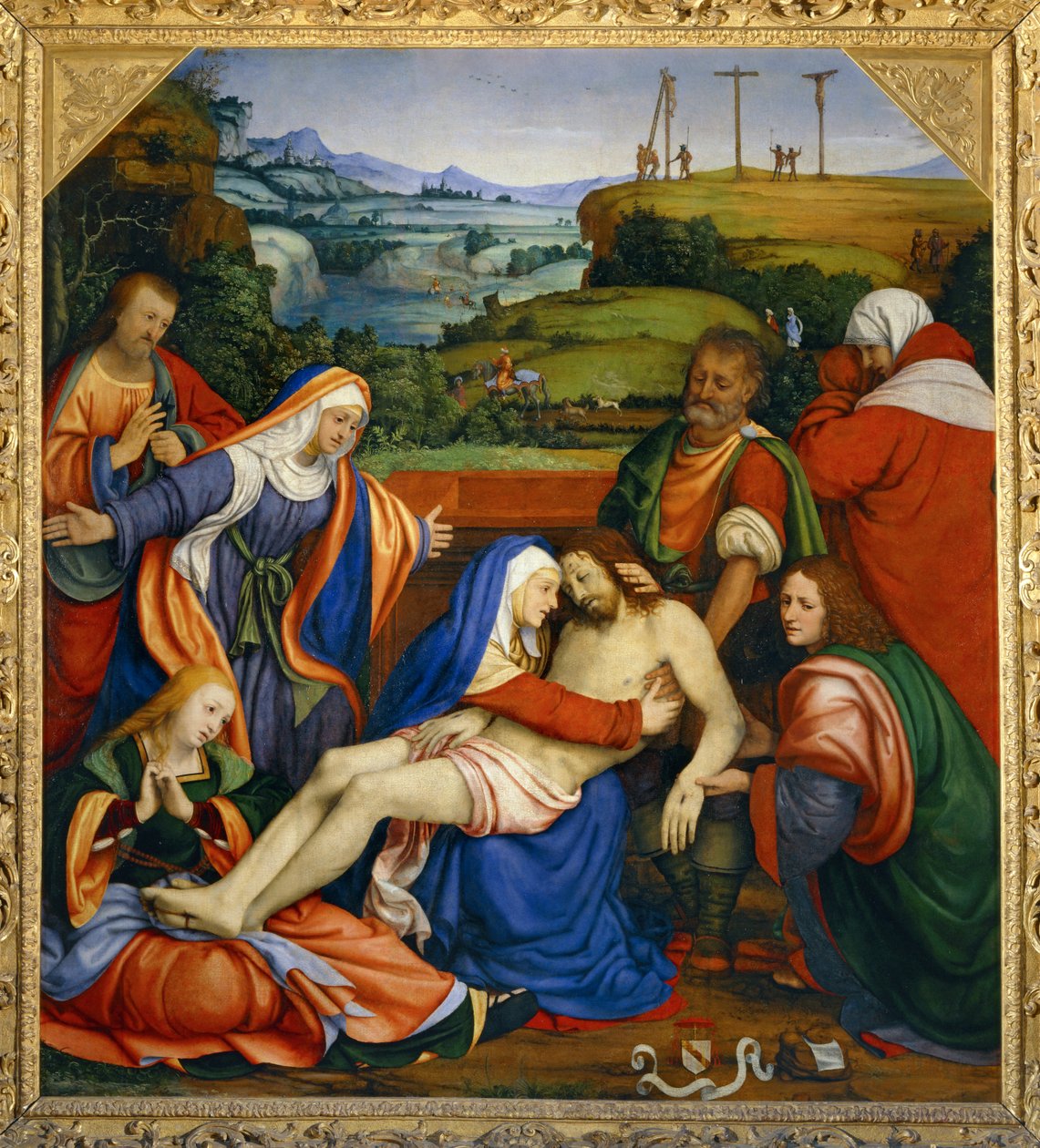 Pieta... av Andrea Solario