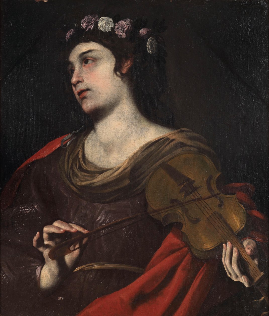Sankta Cecilia av Andrea Vaccaro