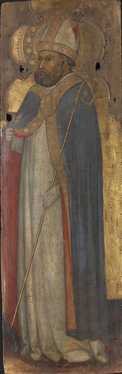 Saint Blaise, ca 1400. av Andrea di Bartolo