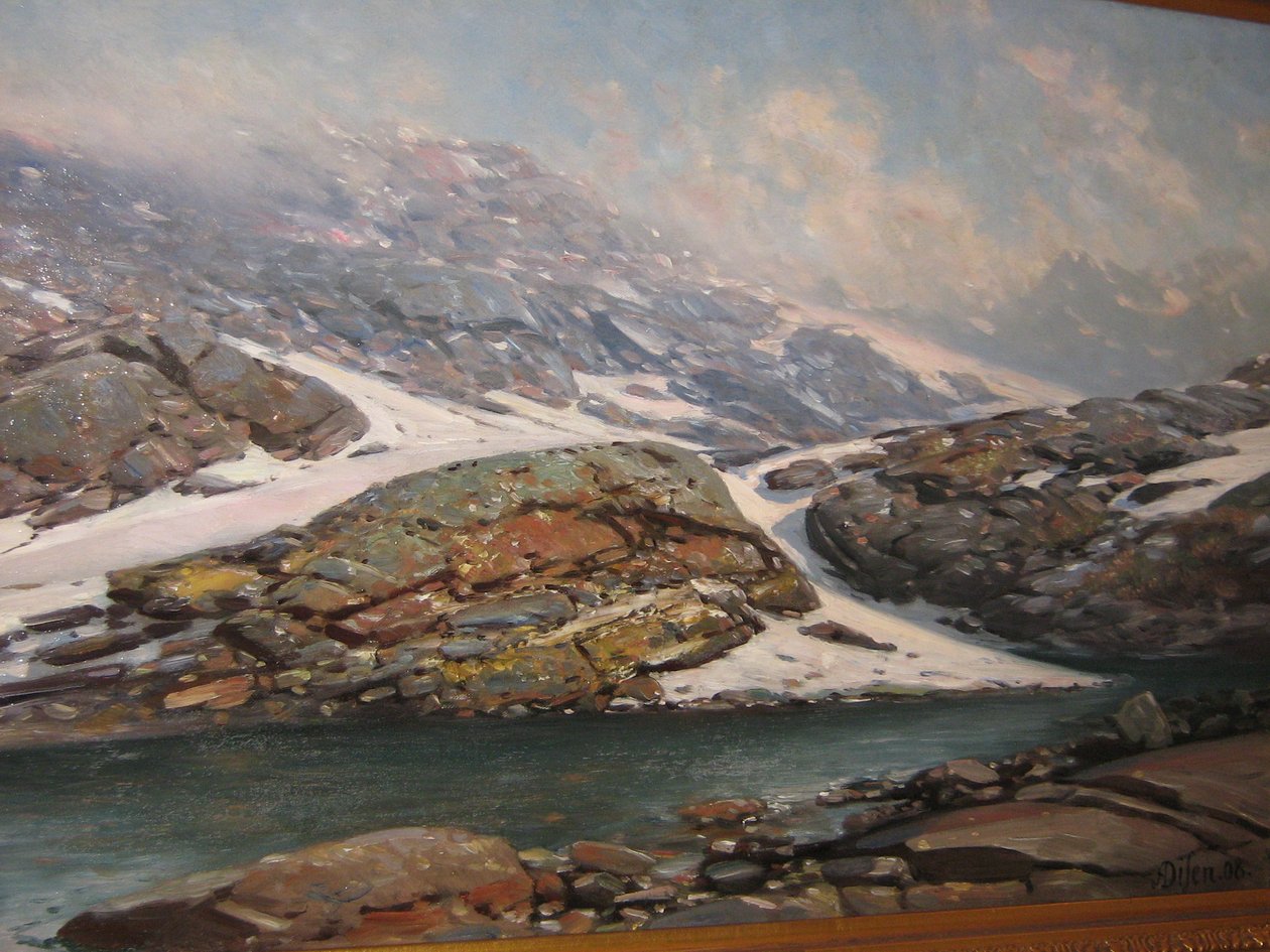 Fra Jotunheimen, Melkedalen av Andreas Edvard Disen