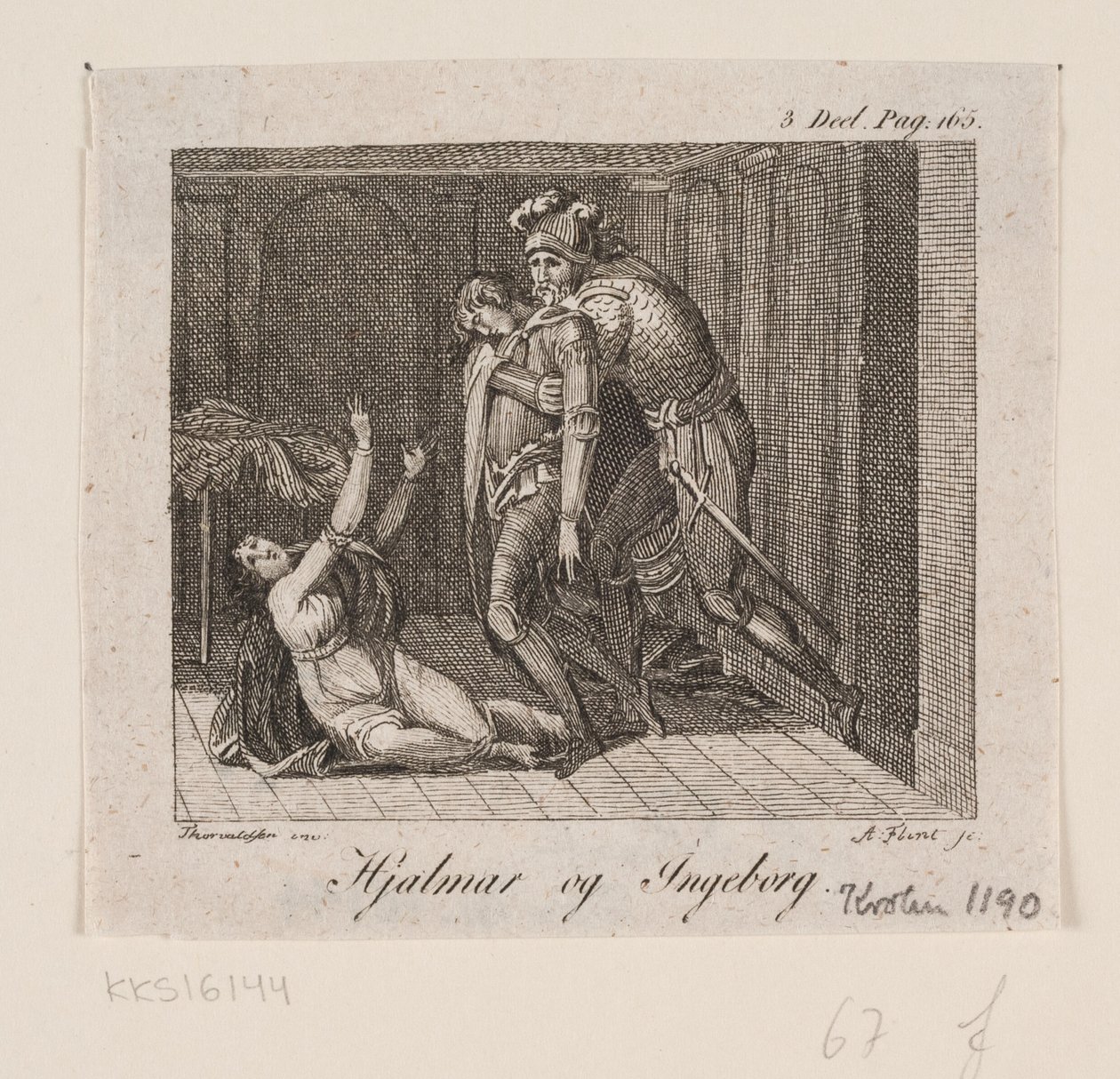 Hjalmar och Ingeborg av Andreas Flint