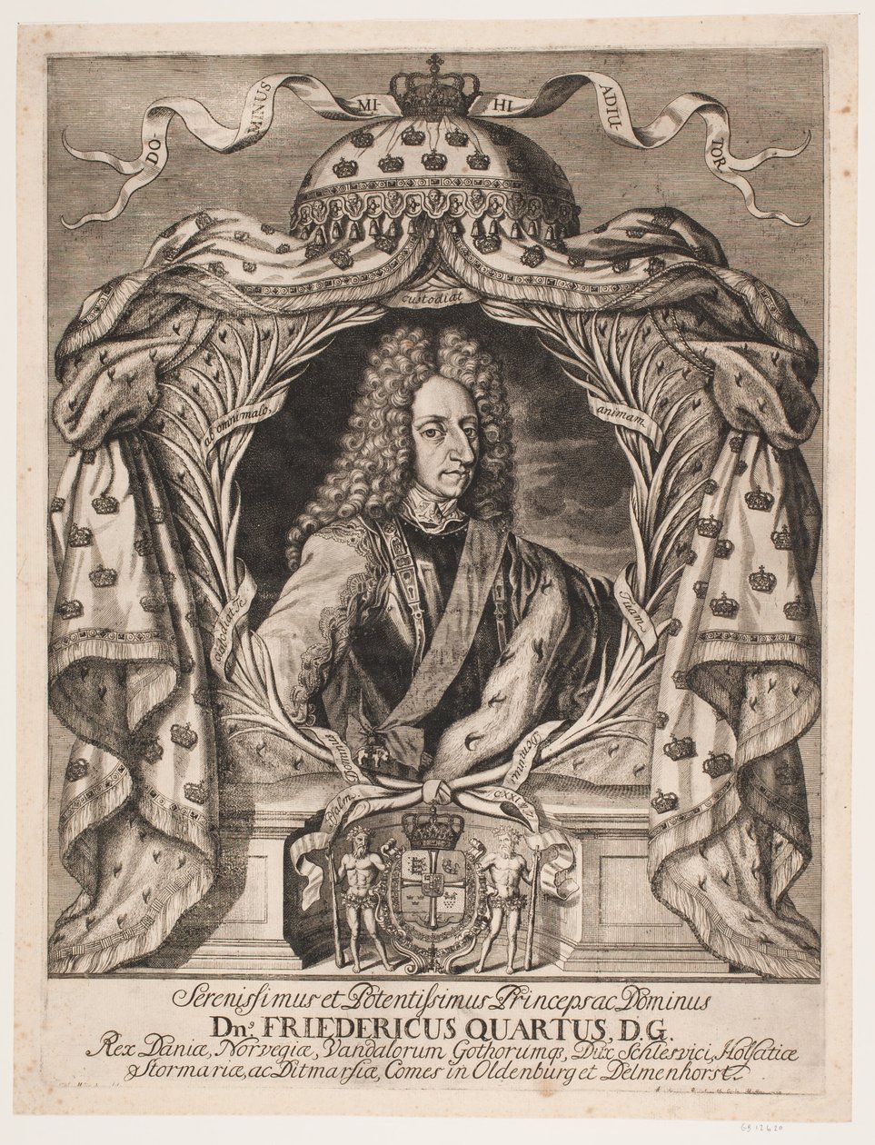 Kung Frederik IV av Andreas Reinhardt