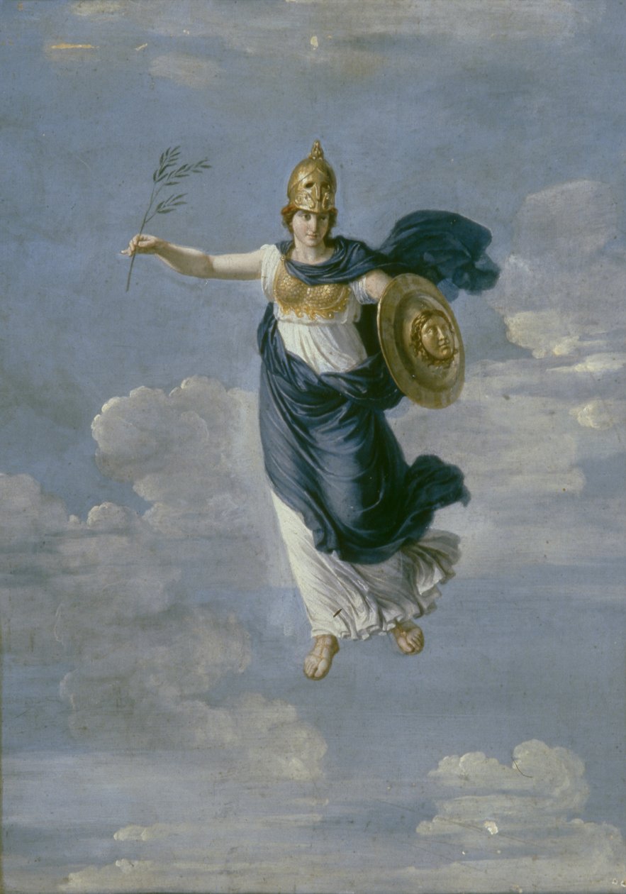 Minerva i himlen, 1820 av Andrei Ivanovich Ivanov