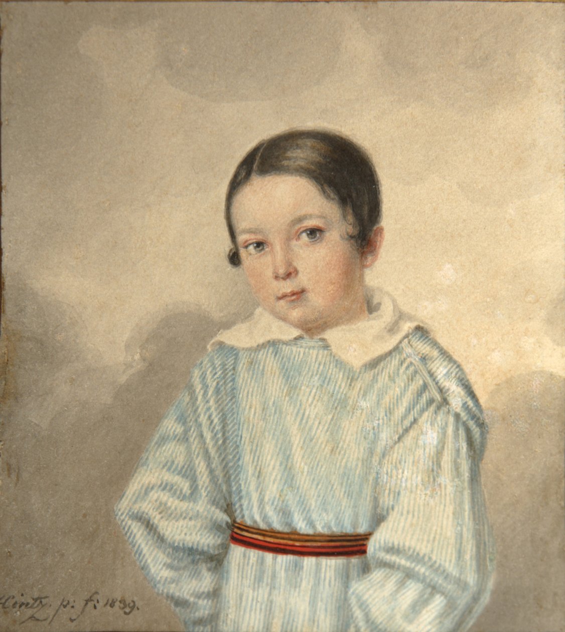 Porträtt av N.M. Schwarz, 1839 av Andrei Joseph Hintz