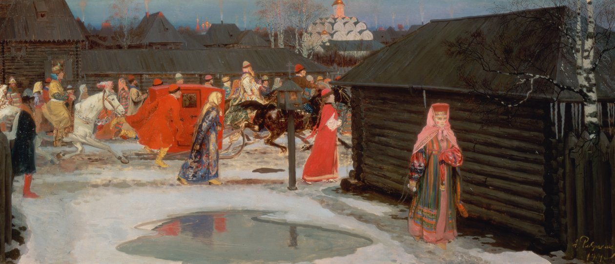 Bröllopsprocessen av Andrei Petrovitch Rjabuschkin