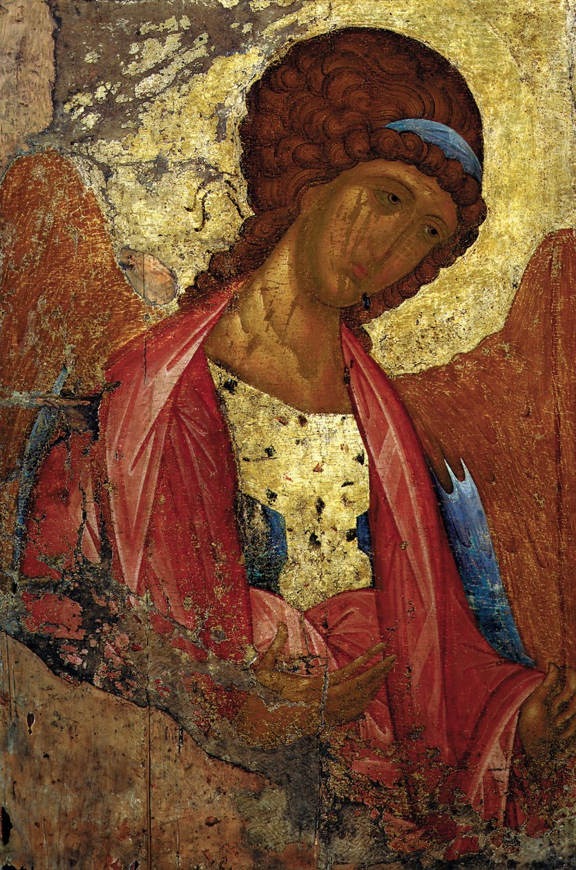 Ärkeängeln Mikael, c1410. av Andrei Rublev