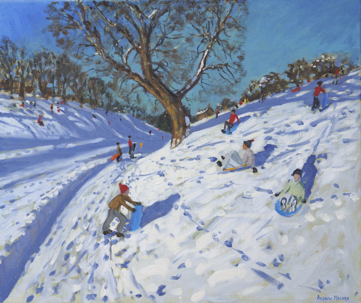 Ljus morgon, Chatsworth, 2013 av Andrew Macara