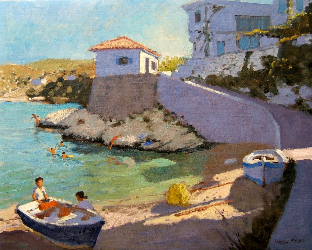 Fisknät, Samos, 2005 av Andrew Macara