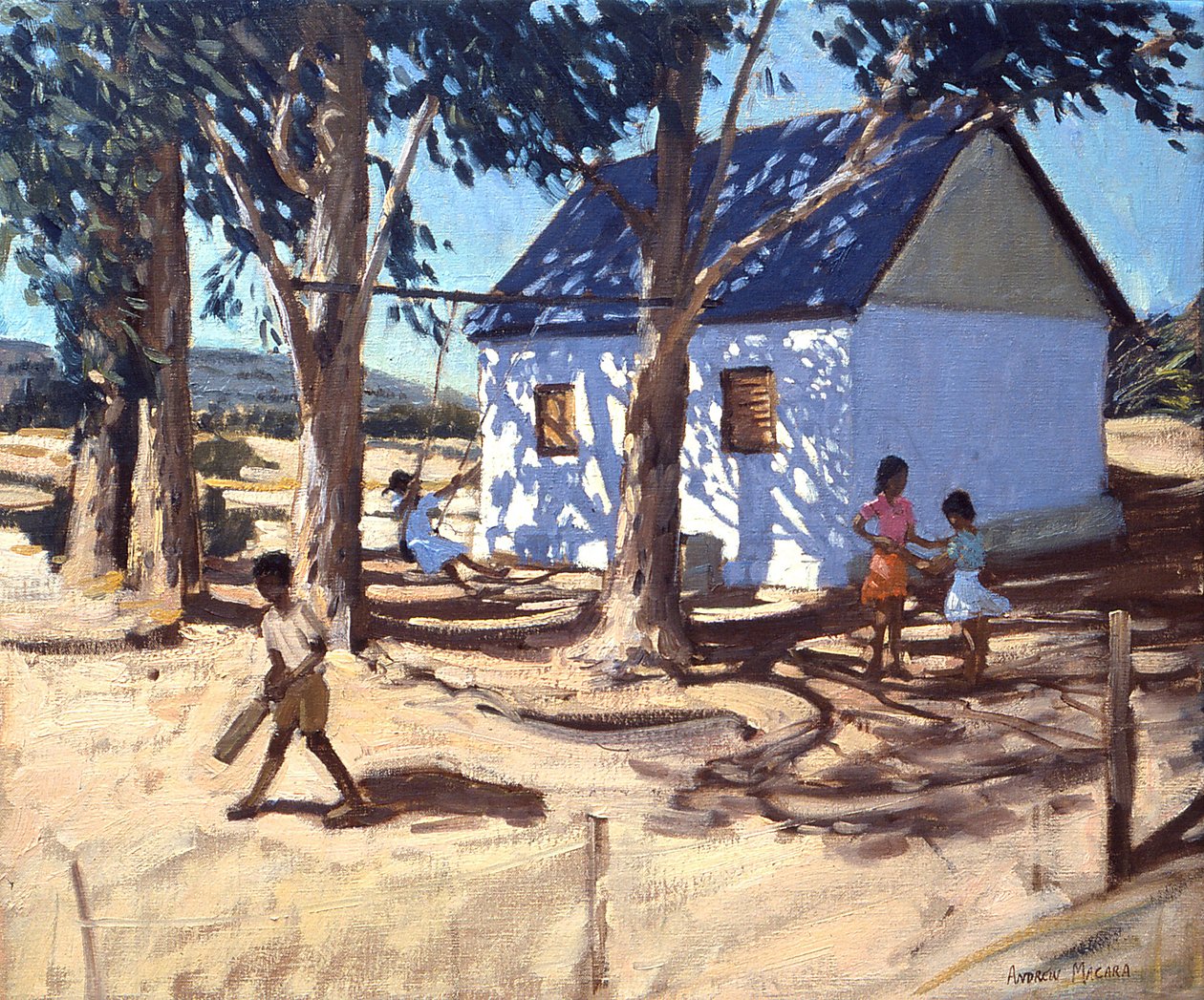 Lilla vita huset, Karoo, Sydafrika av Andrew Macara