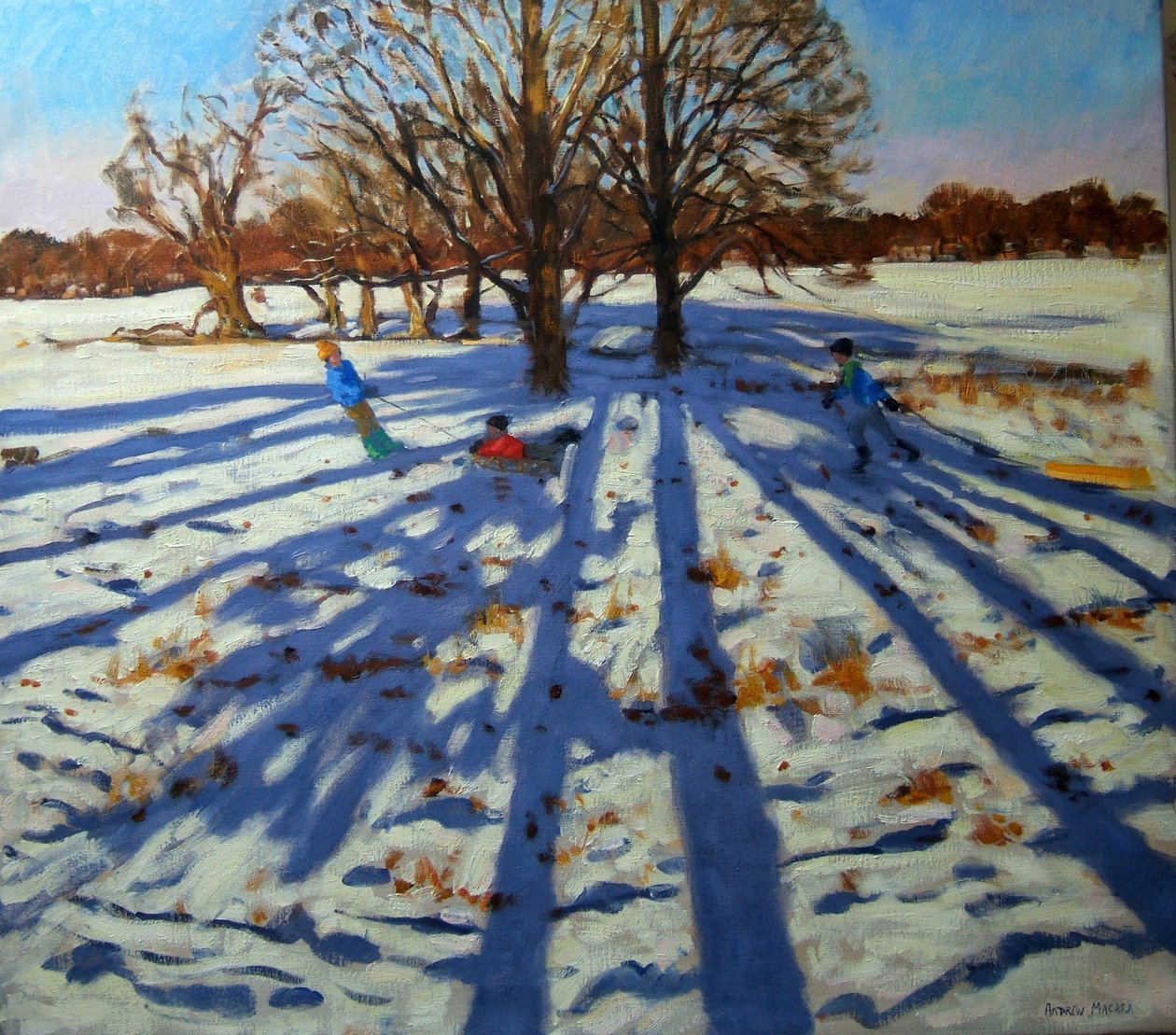 Midvinter, Calke Abbey, Derbyshire av Andrew Macara