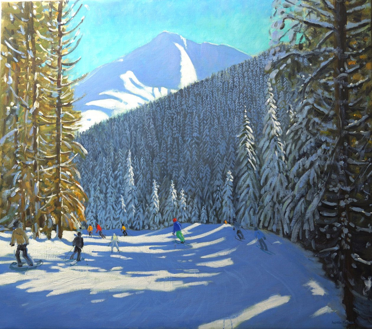 Skidåkning, Beauregard La Clusaz, 2012 av Andrew Macara