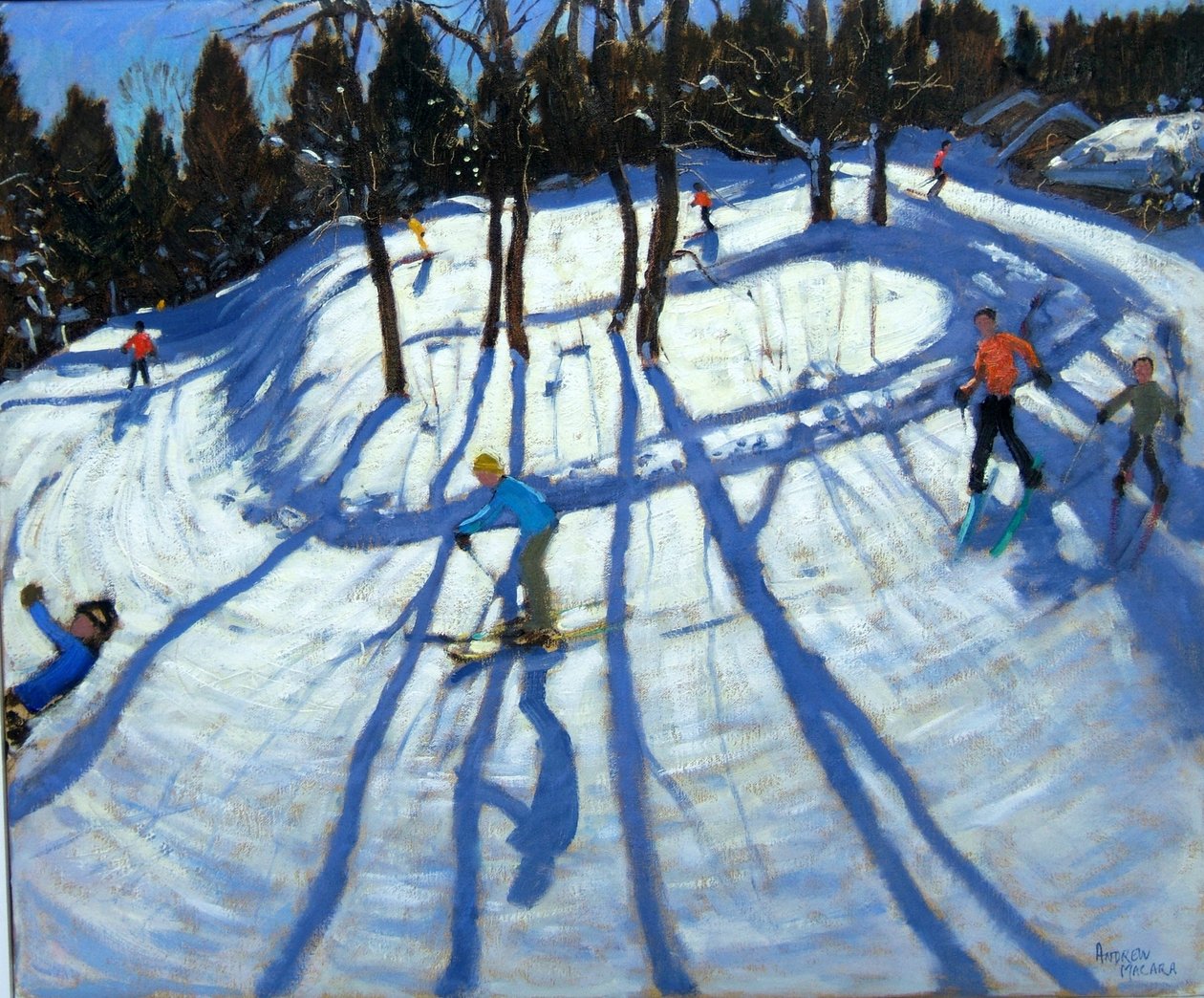 Winding Trail, Morzine av Andrew Macara