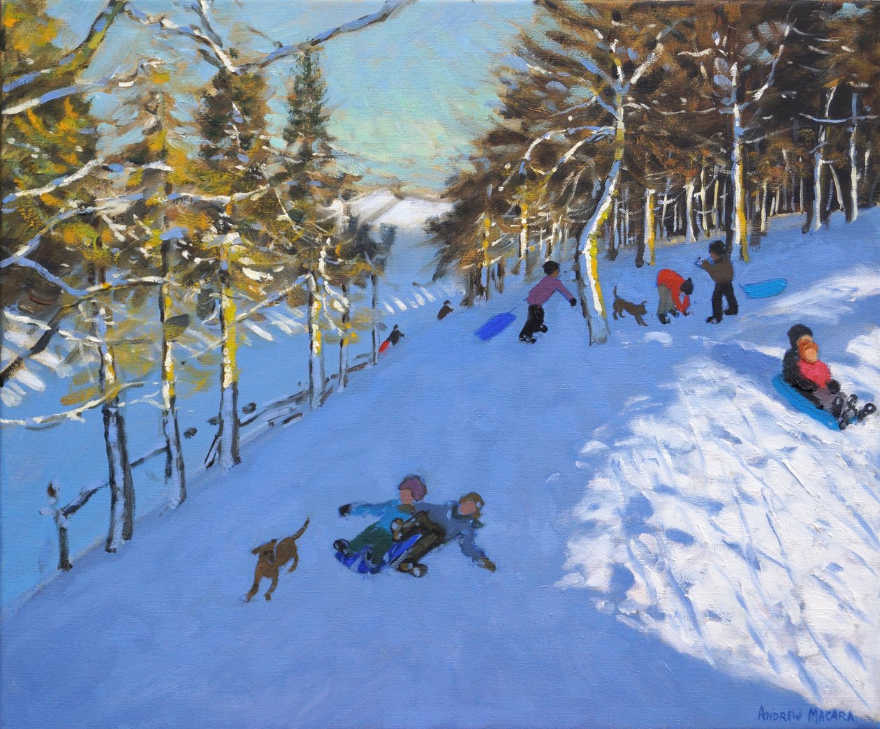 Familjepulka, Youlgreave, Derbyshire. 2016, av Andrew Macara
