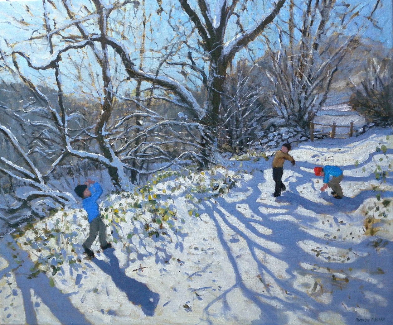 Snowball Fight, 2007 av Andrew Macara
