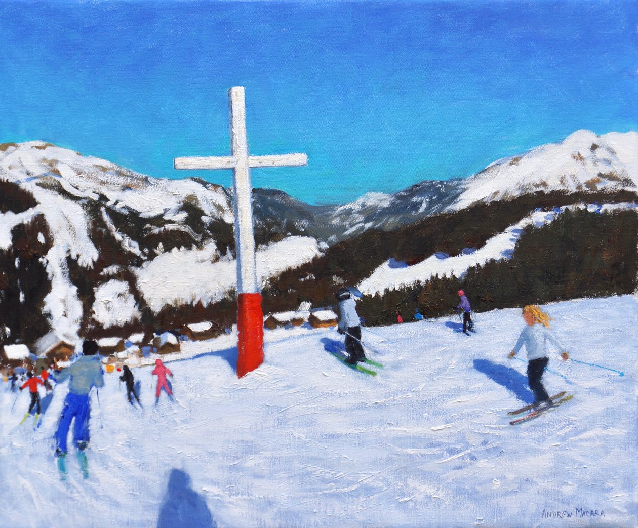 Korset, Morzine, Frankrike, 2017 av Andrew Macara