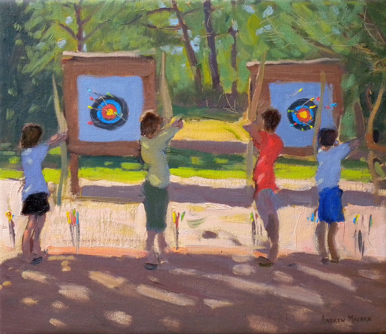 Unga bågskyttar, 2012 av Andrew Macara