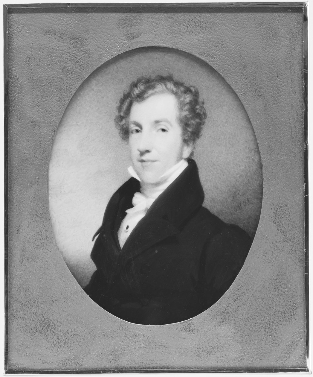 Porträtt av en man, 1828. av Andrew Robertson