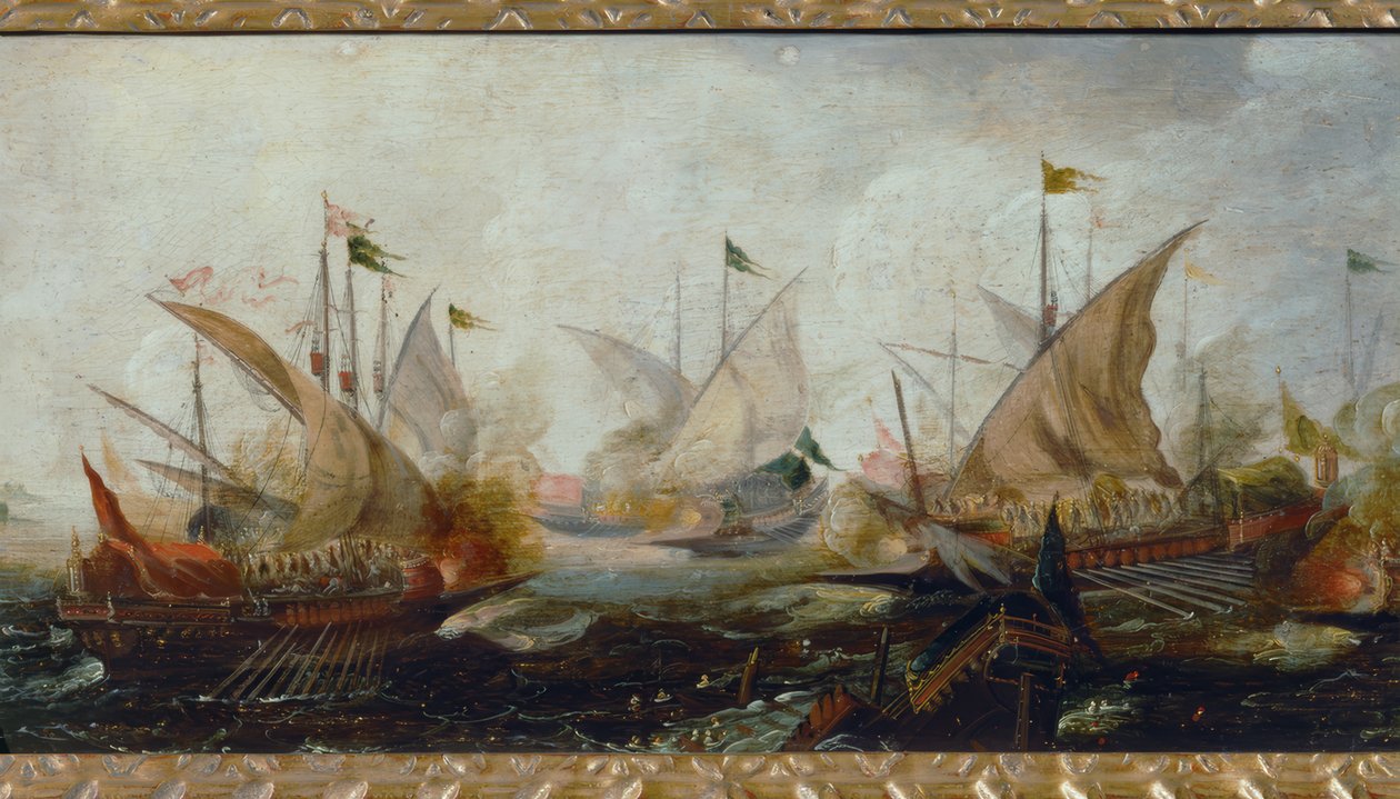 Sjöslag av Andries van Eertvelt