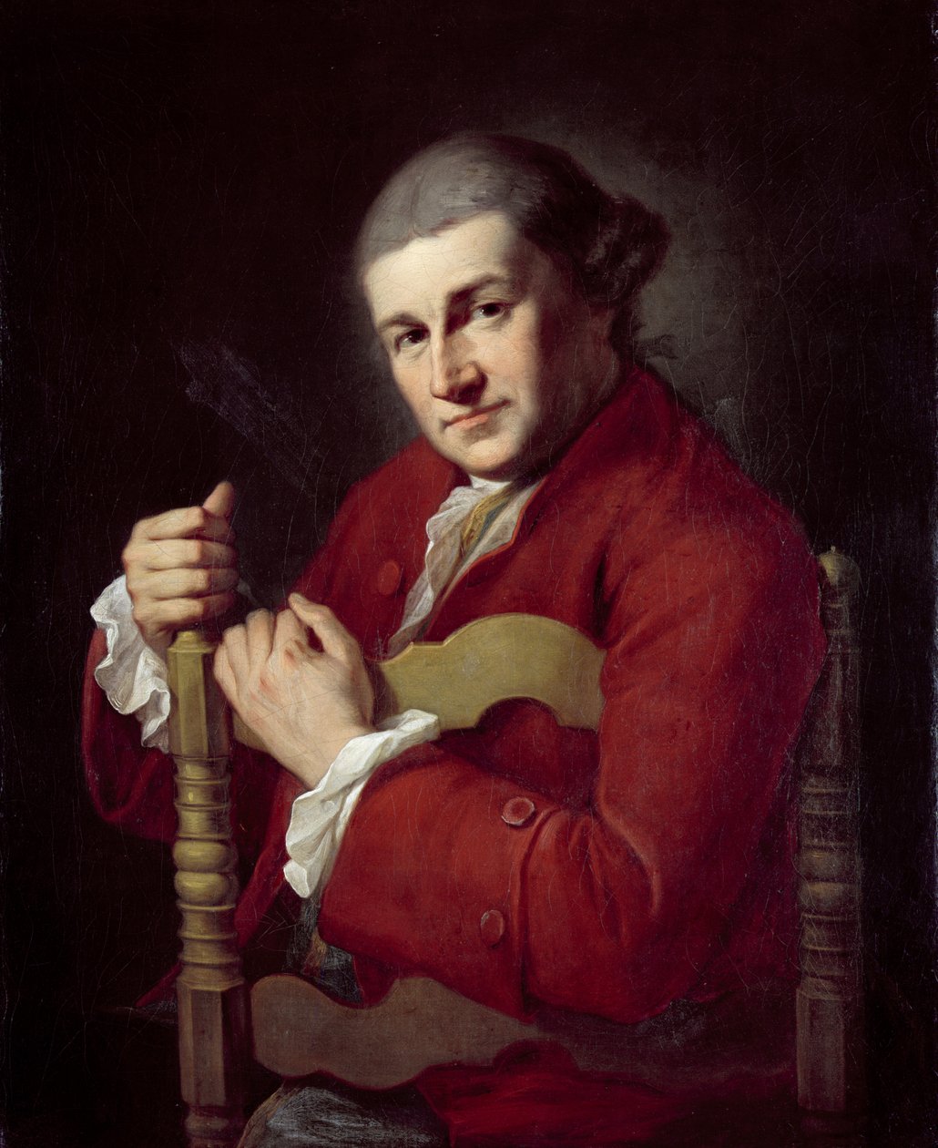 David Garrick (1717-79) av Angelica Kauffmann