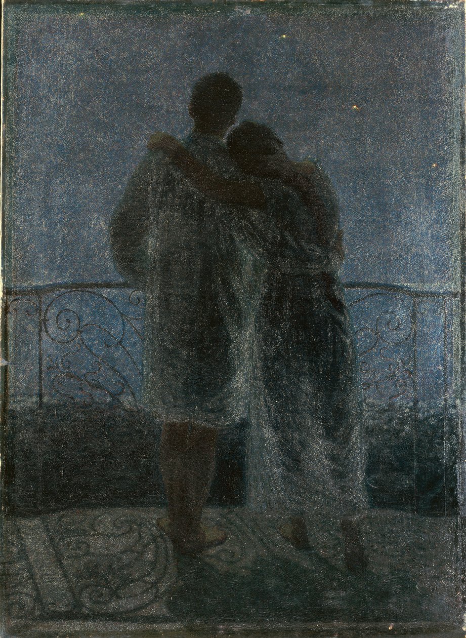 Dröm och verklighet, 1905 av Angelo Morbelli