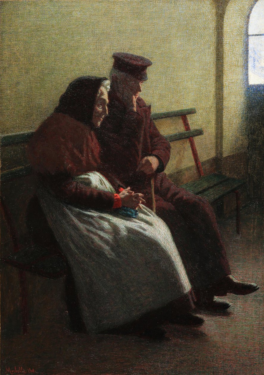 Avlägsna tider, 1908. av Angelo Morbelli
