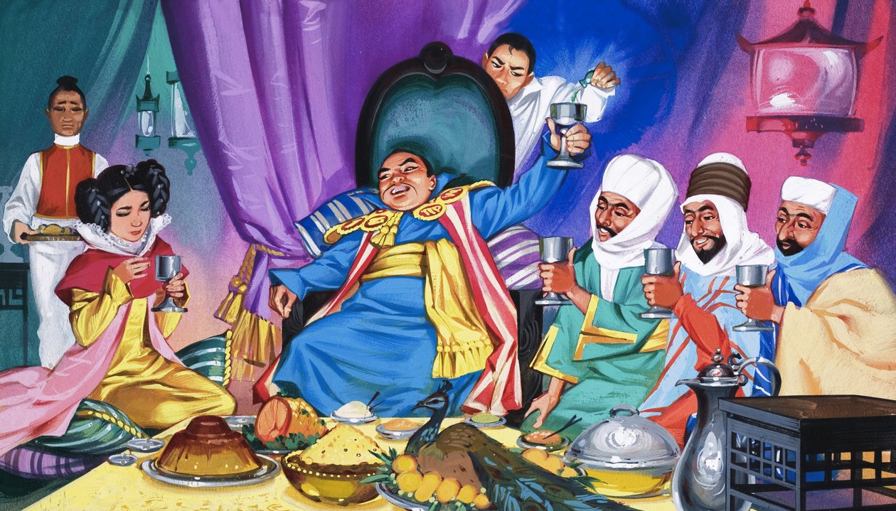 Aladdin och hans underbara lampa av Angus McBride