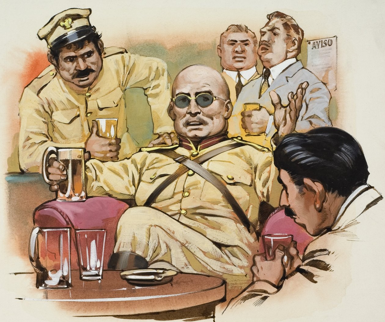 Dictator (gouache på papper) av Angus McBride