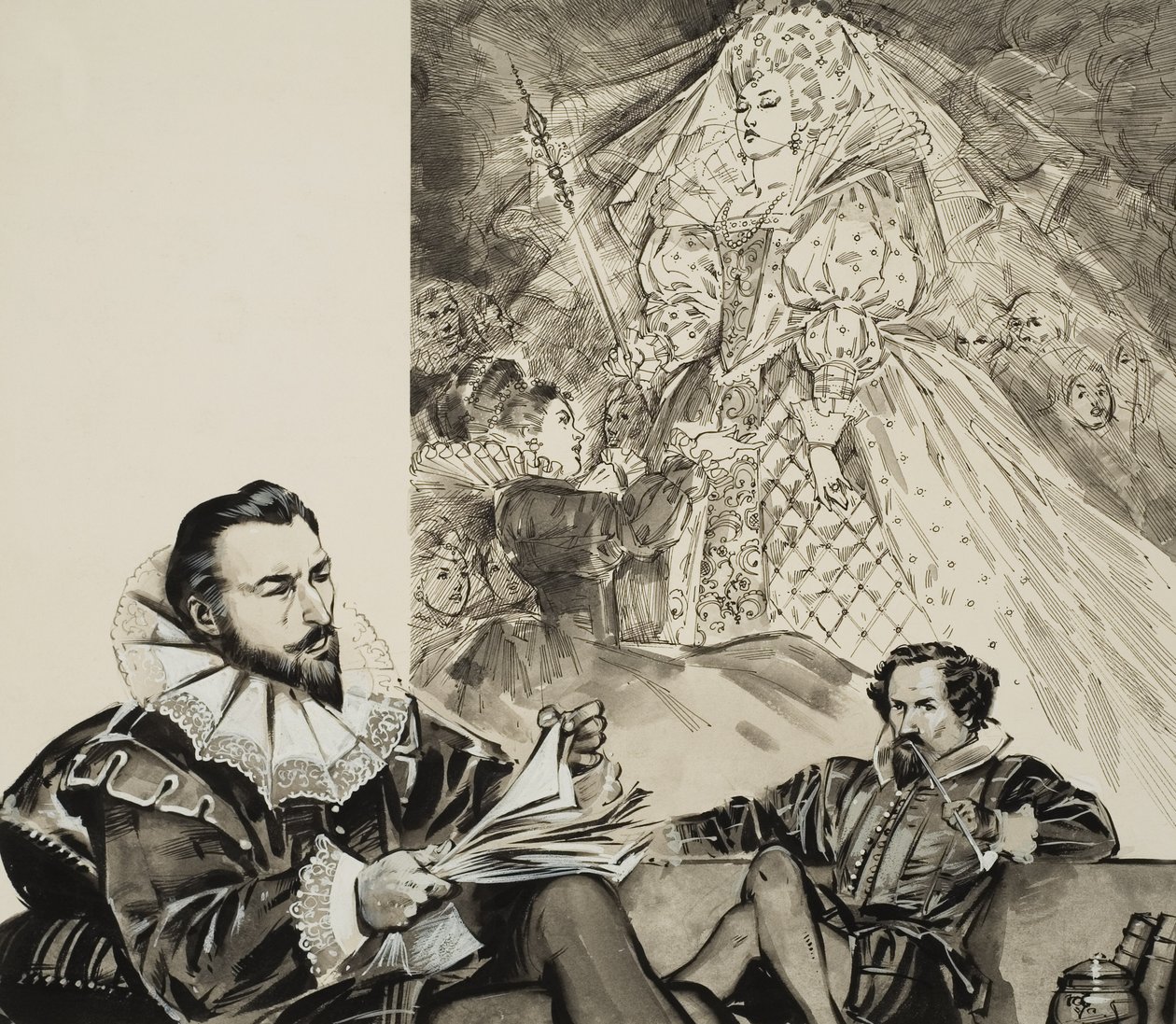 Faerie Queene (gouache på papper) av Angus McBride
