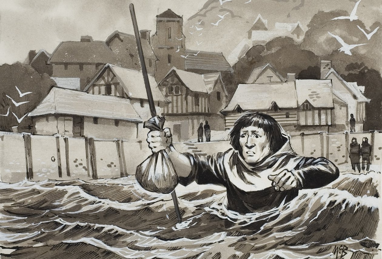 Peter de Sibley (gouache på papper) av Angus McBride