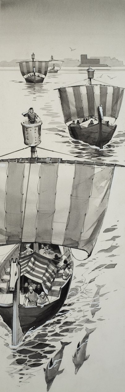 Fenicier (gouache på papper) av Angus McBride