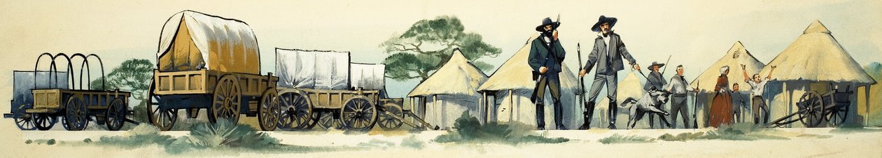 Pionjärer i Mashonaland, Afrika av Angus McBride