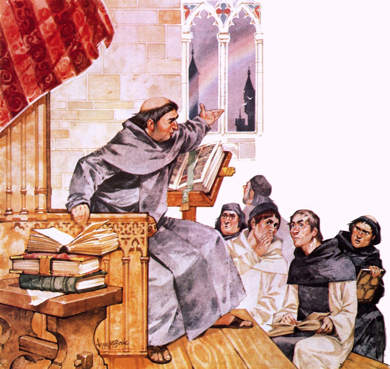 Roger Bacon av Angus McBride