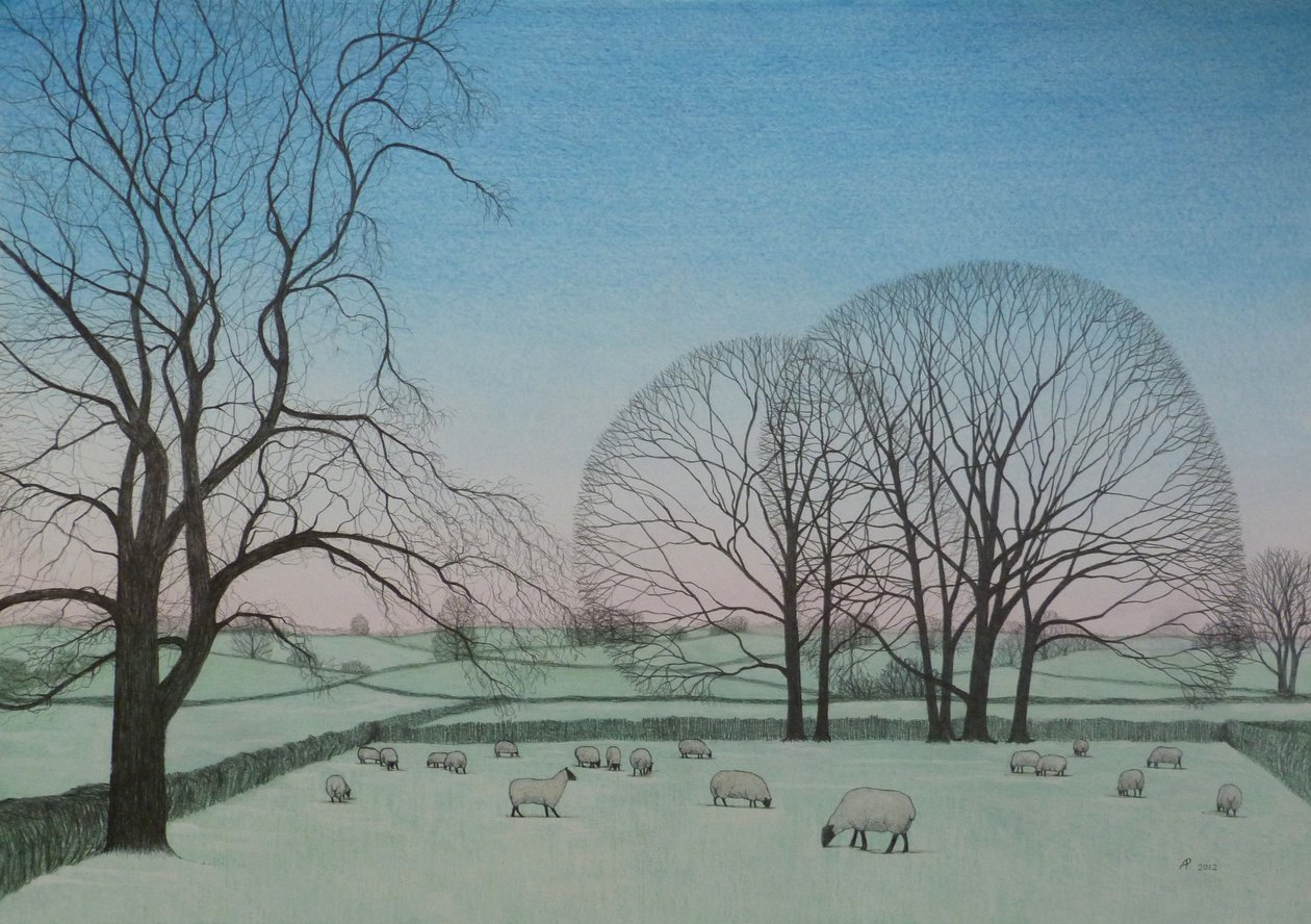Frostig morgon, 2012 av Anna Phillips