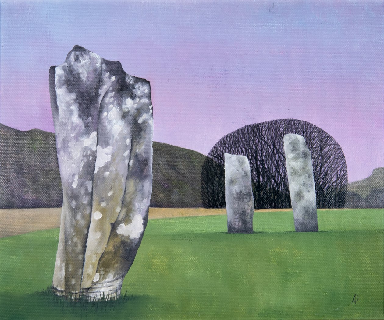 Kilmartin Stones 1, 2018 av Anna Phillips