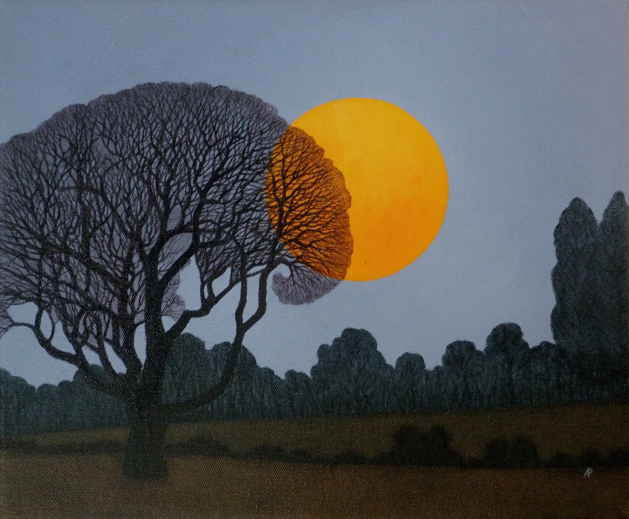 Rising Moon, 2014 av Anna Phillips