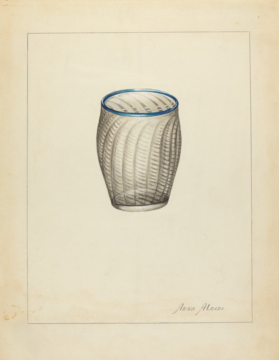 Blåst glas av Anna Aloisi