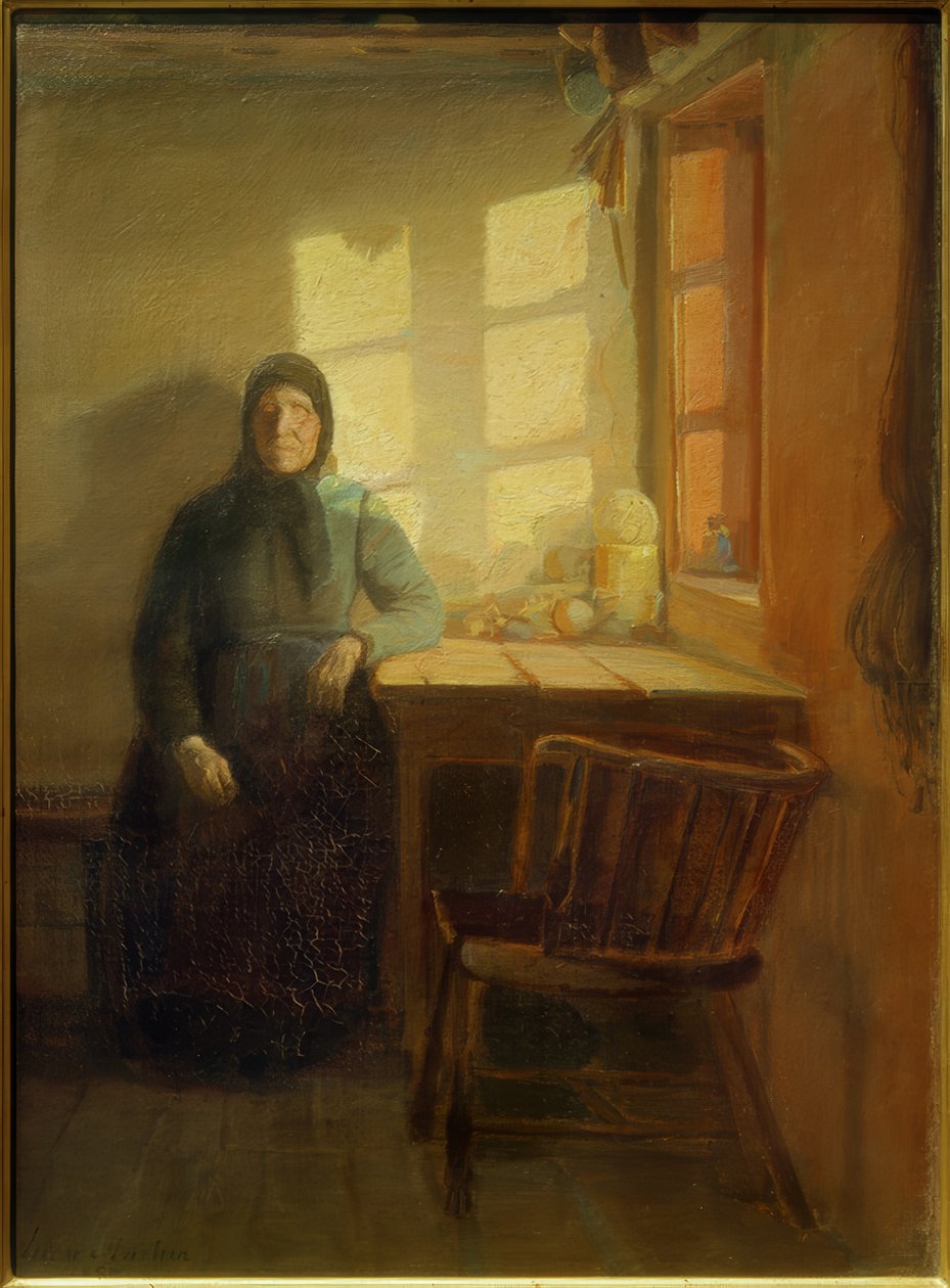 Blind i solskenet av Anna Ancher