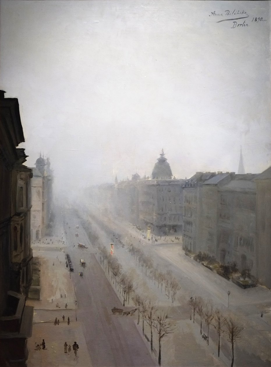 Gatan Unter den Linden i Berlin av Anna Bilińska Bohdanowicz