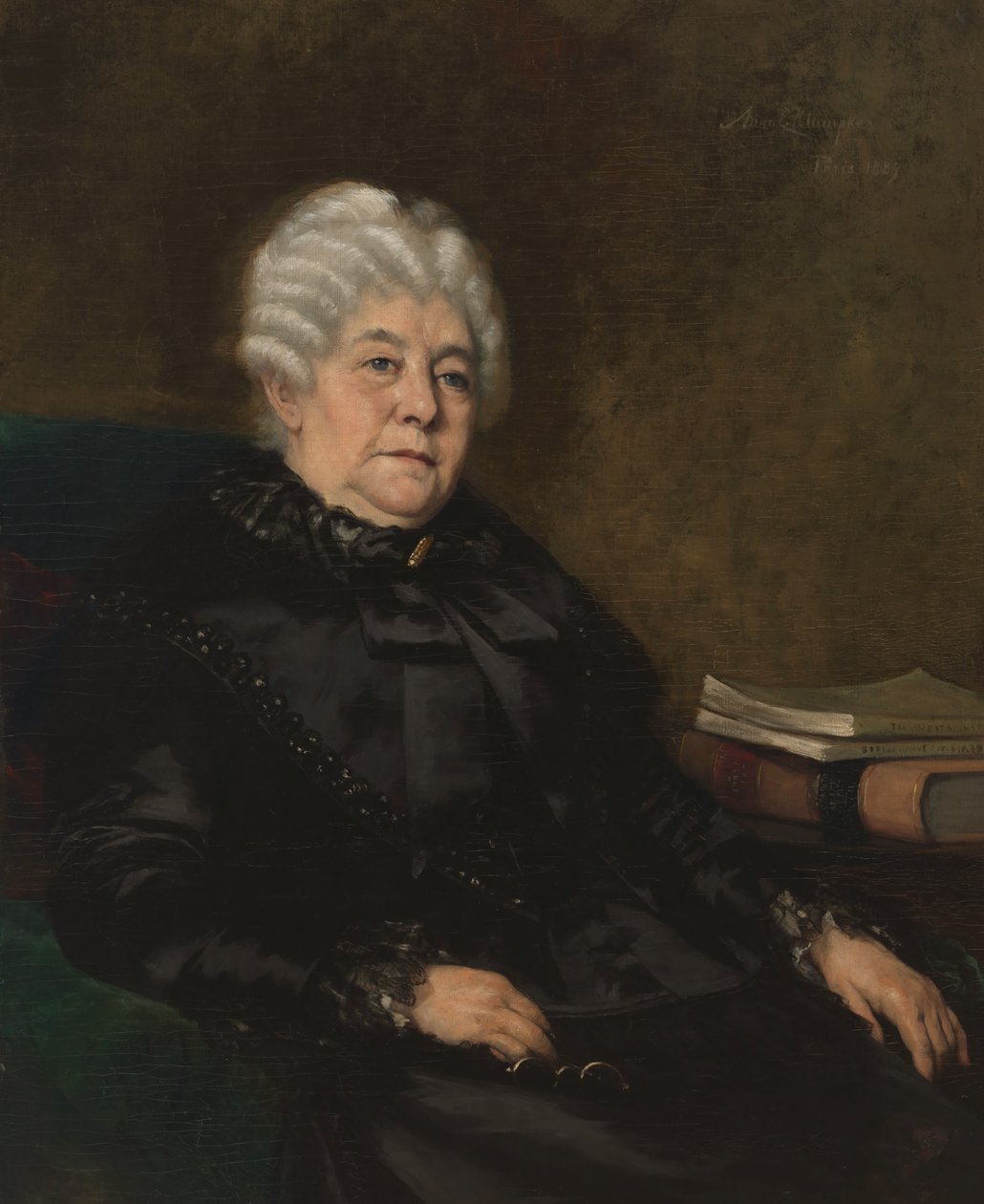 Elizabeth Cady Stanton, 1889. av Anna Elizabeth Klumpke