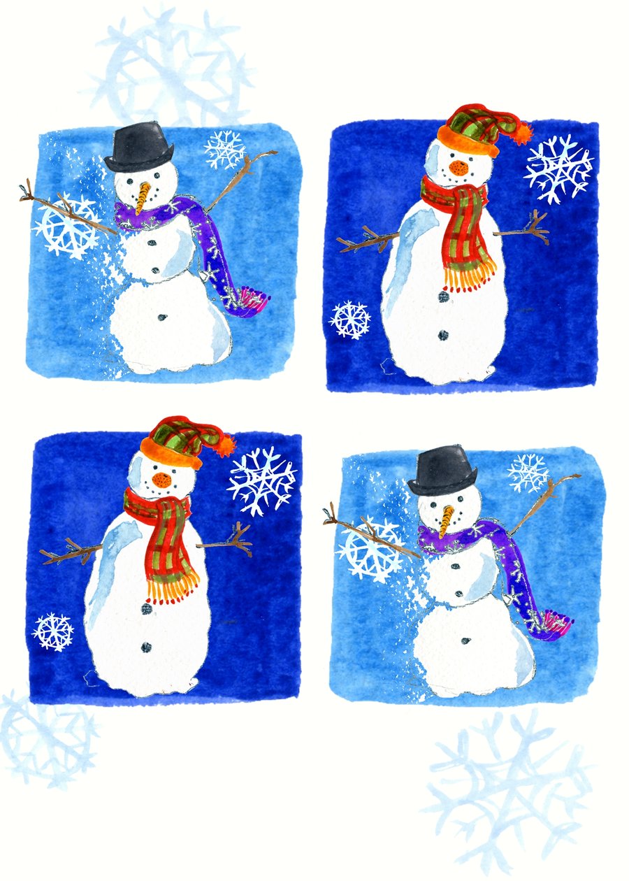 Snögubbar av Anna Platts