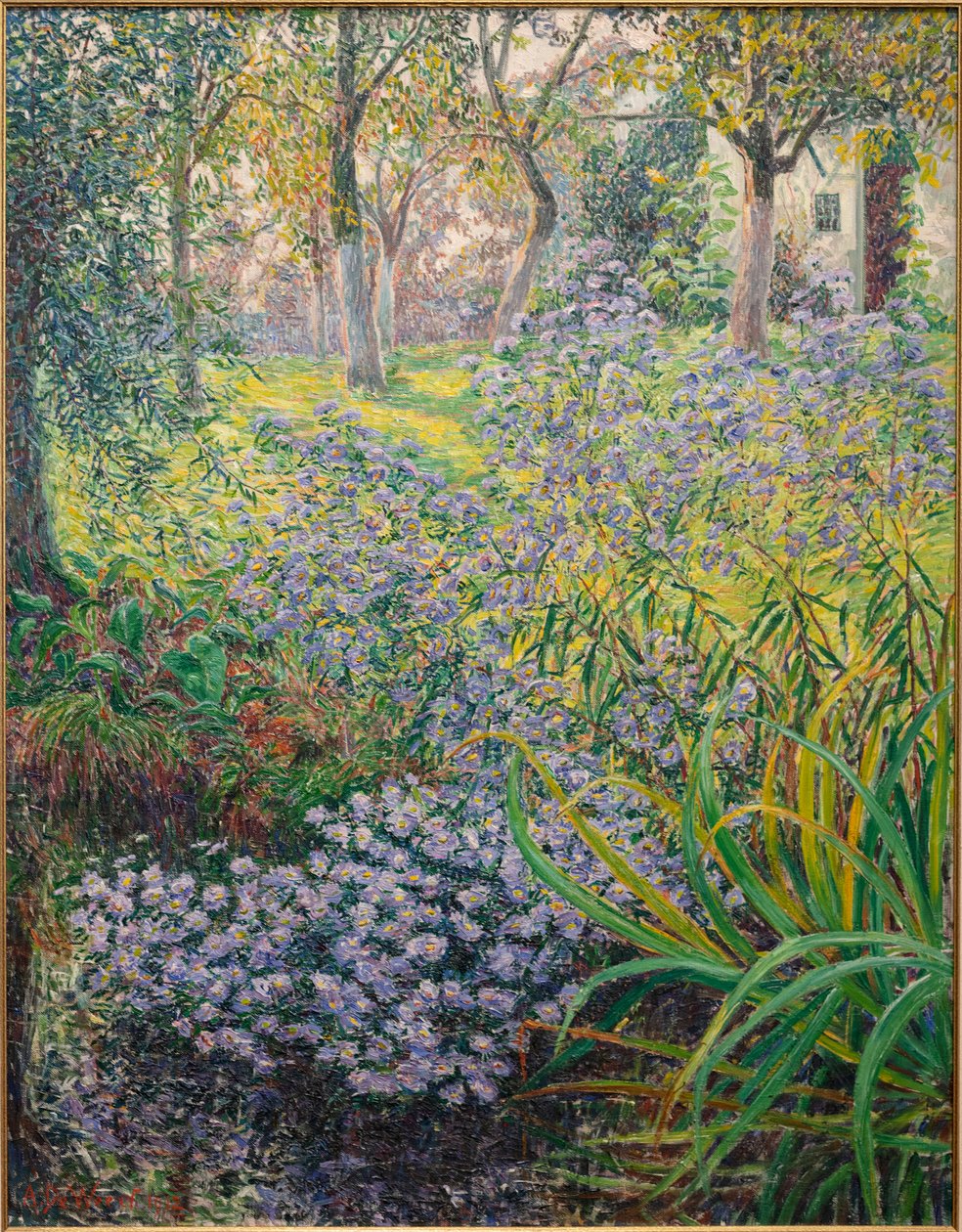 Blommor i trädgården av Anna de Weert