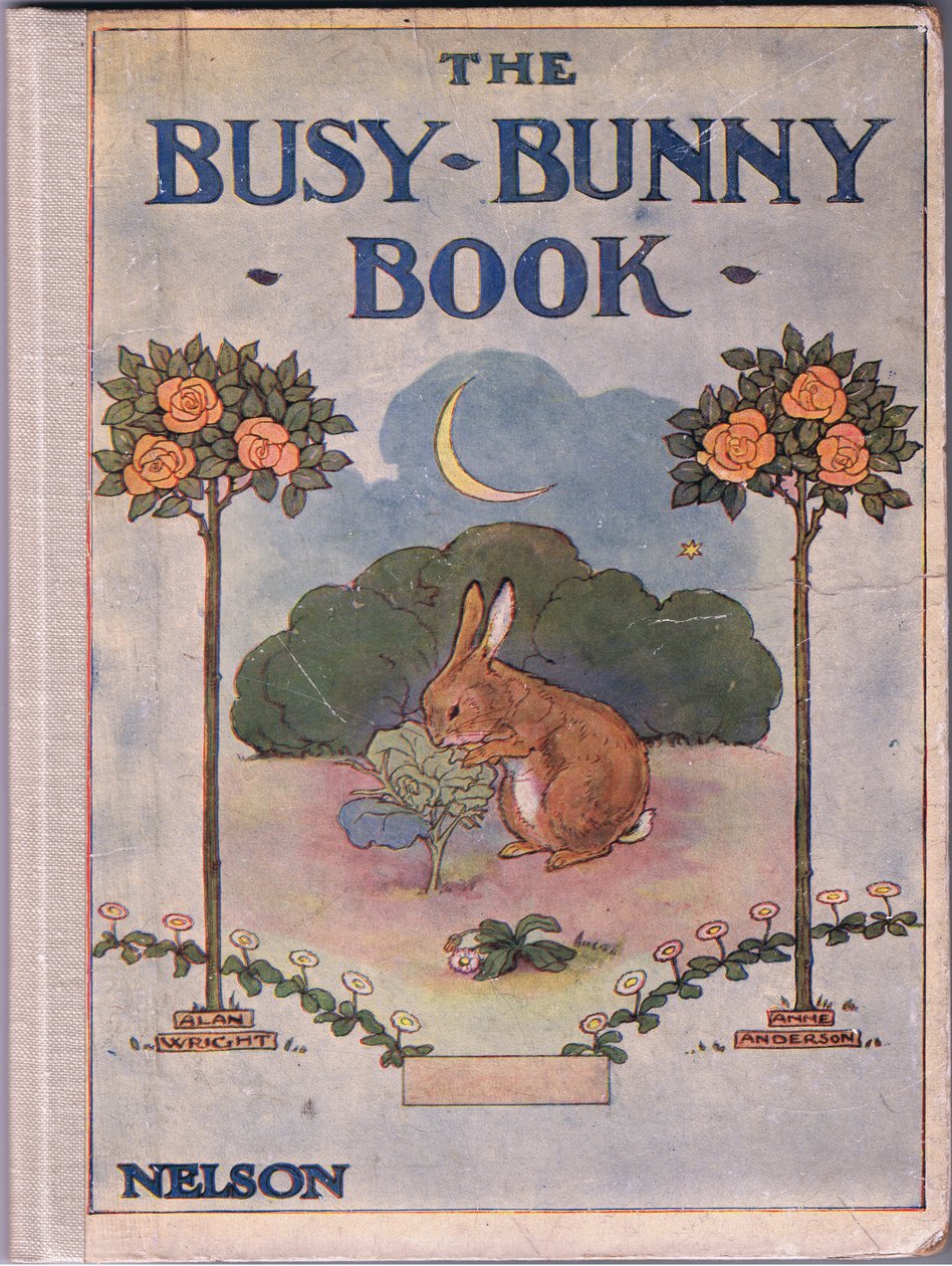 Busy Bunny Book framsida av Anne Anderson
